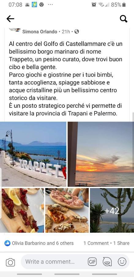 villa Roby Trappeto  Esterno foto